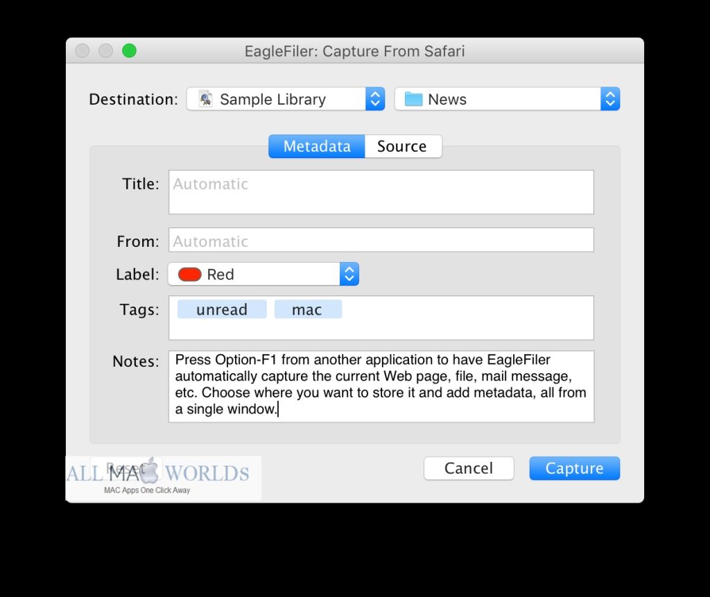EagleFiler for macOS Free Download