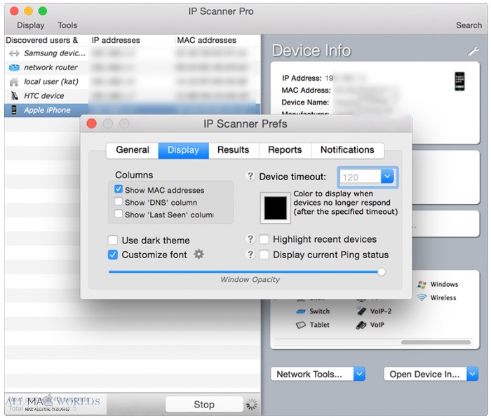 IP Scanner Pro 4 for Mac Free Download (2)