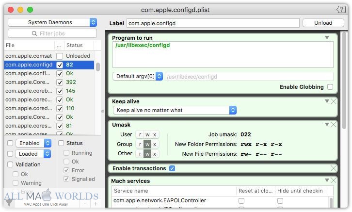 LaunchControl for macOS Free Download
