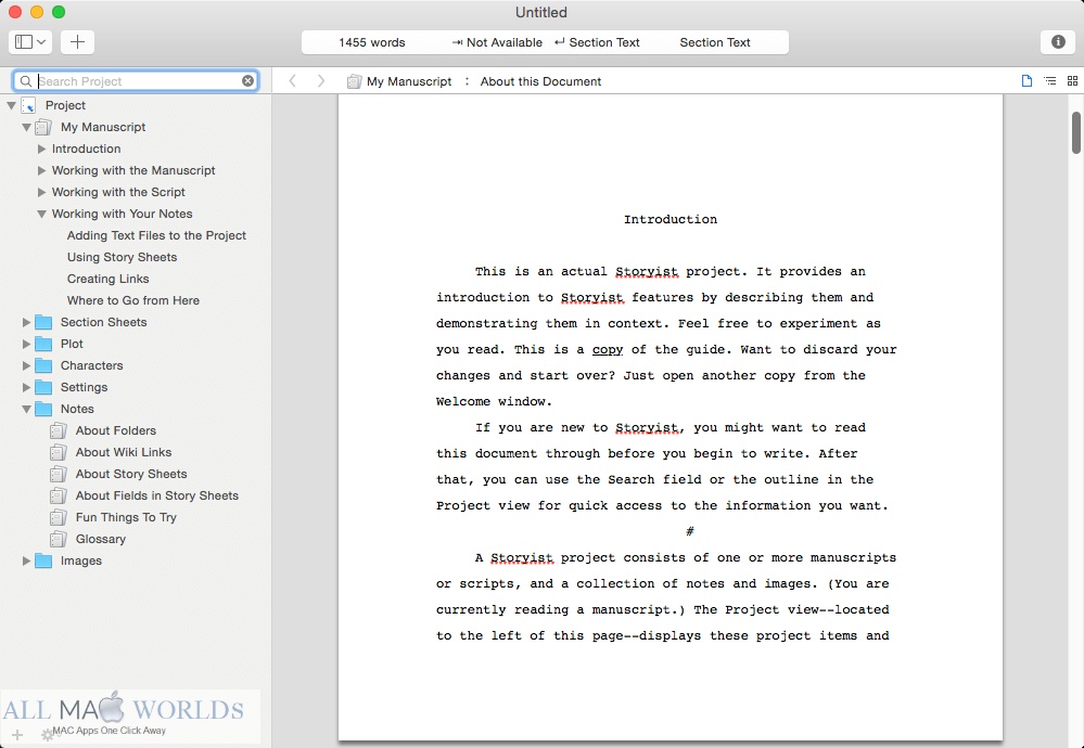 Storyist 4 for Mac Free Download