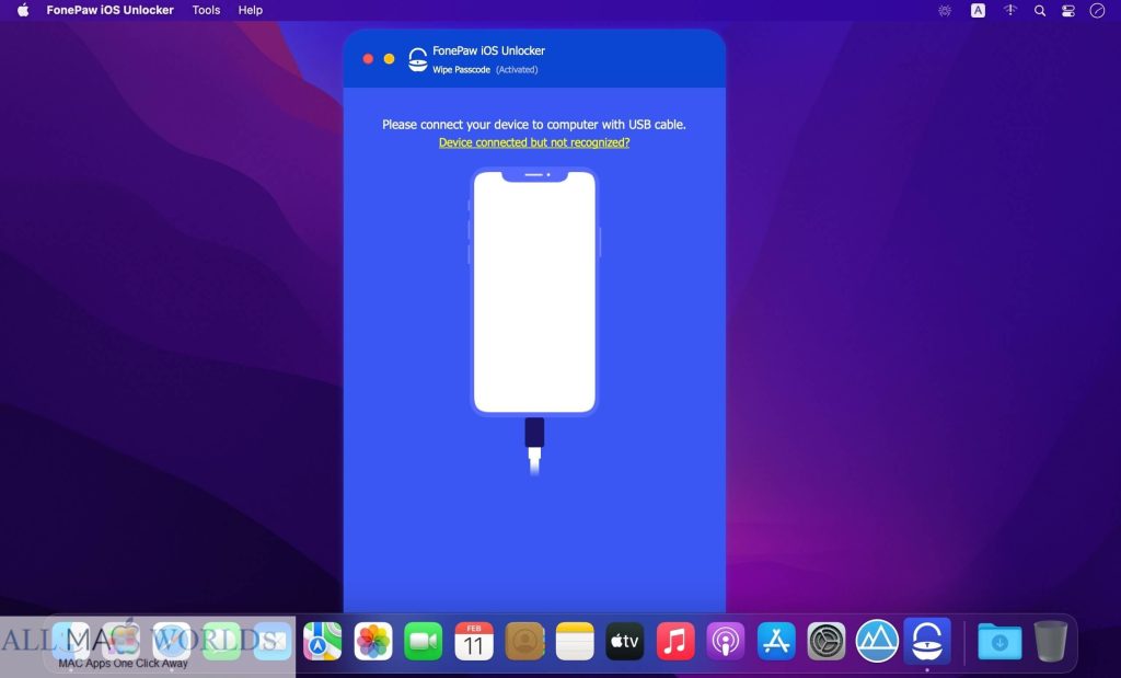 FonePaw iOS Unlocker for Mac Free Download