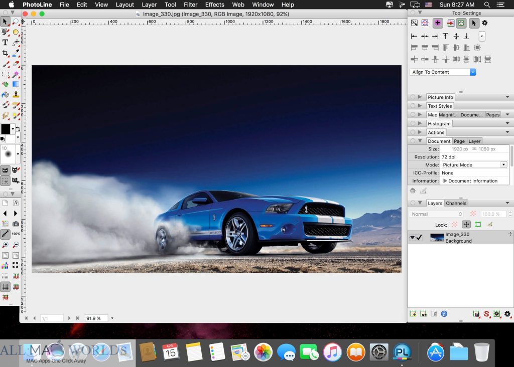 PhotoLine 23 for Mac Free Download