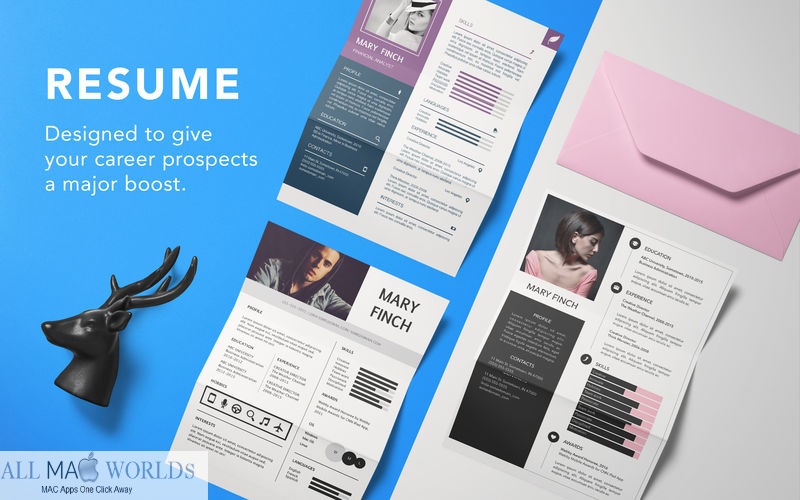Resume Templates Design 3 for Mac Free Download