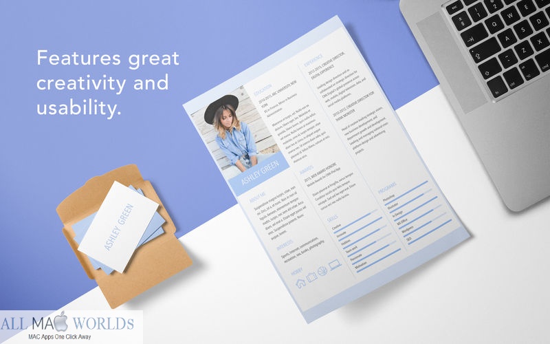 Resume Templates Design 3 for macOS Free Download