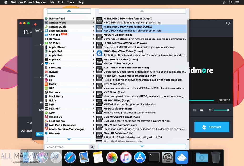 Vidmore Video Enhancer for macOS Free Download