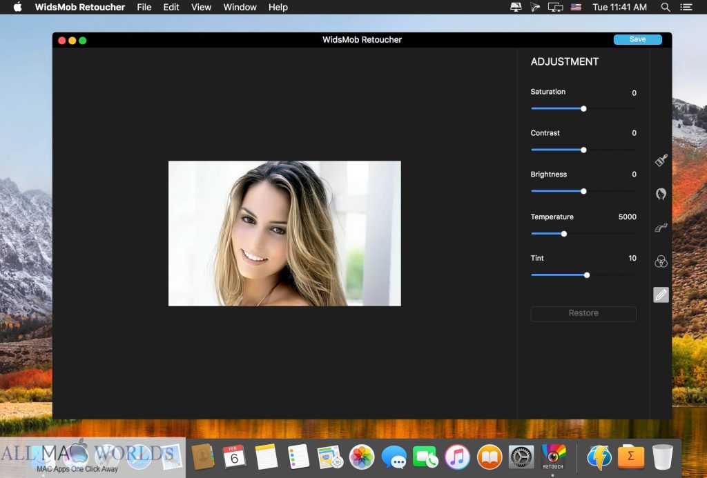 WidsMob Retoucher for macOS Free Download