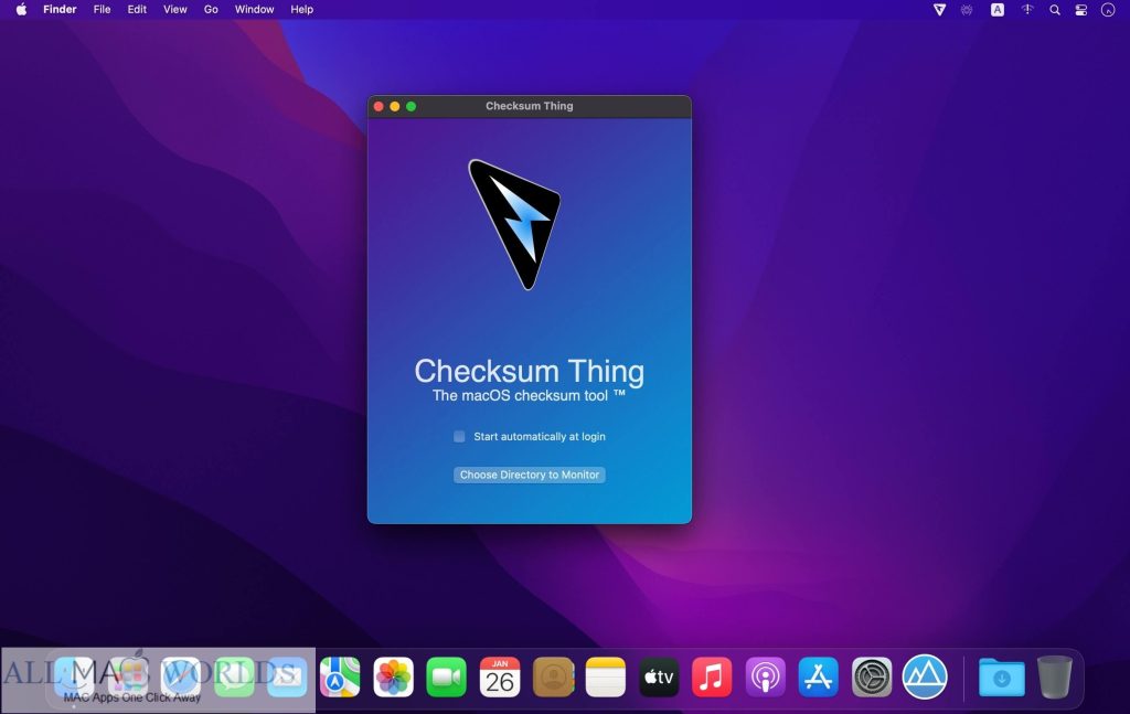 Checksum Thing 2 for Mac Free Download