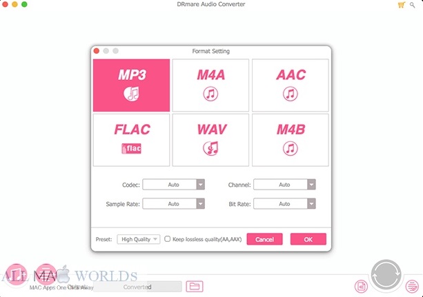 DRmare Audio Converter 2 for Free Download