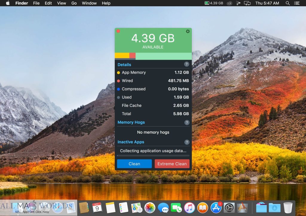 Memory Clean 3 for Mac Free Download