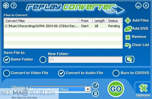 Replay Converter 3 for Free Download