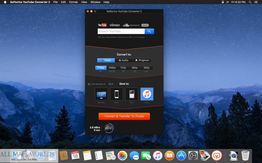 youtube converter to itunes for mac