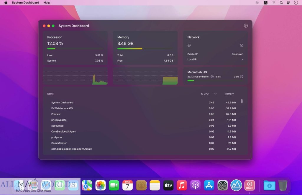 System Dashboard 4 for Free Download