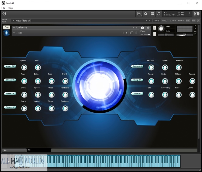 Triple Spiral Audio Universe KONTAKT Library for macOS Free Download
