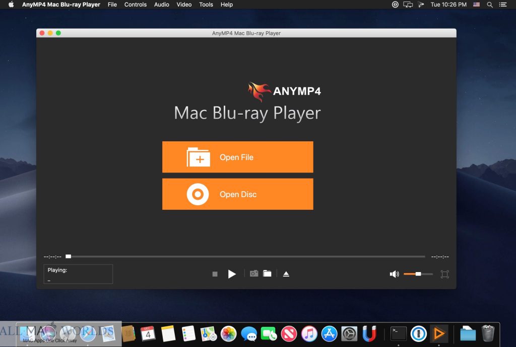 AnyMP4 Mac Blu-ray Player 6 for Mac Free Download