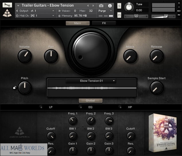 Audio Imperia Trailer Guitars 2 KONTAKT Library for macOS Free Download