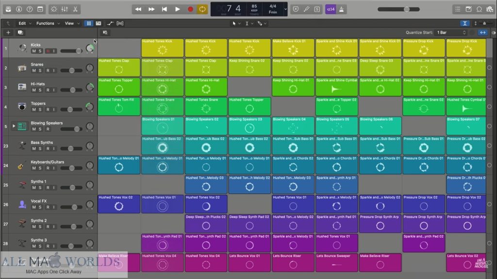 Logic Pro X 10.6.3 for macOS Free Download