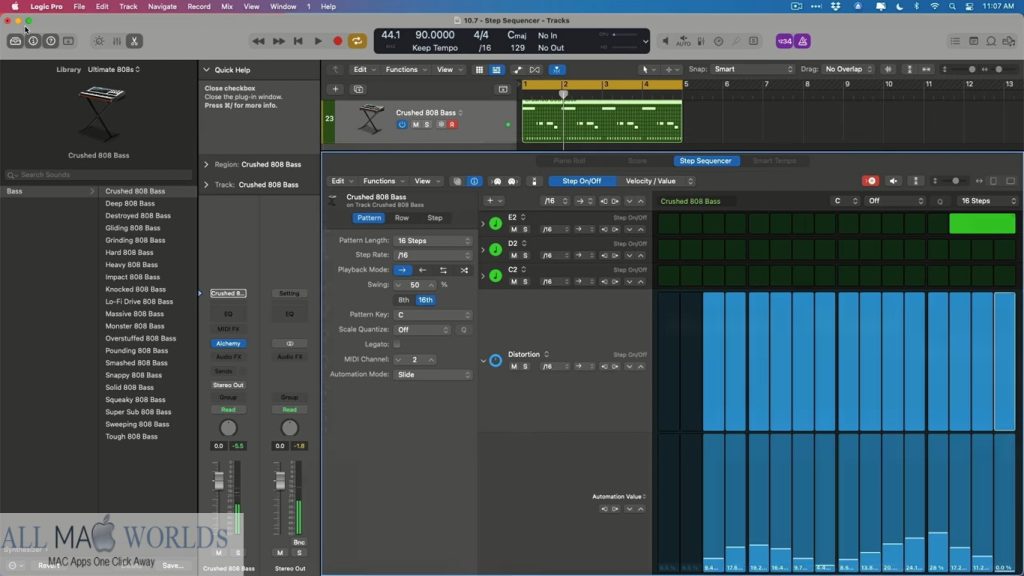 Logic Pro X 10.7.1 for macOS Free Download