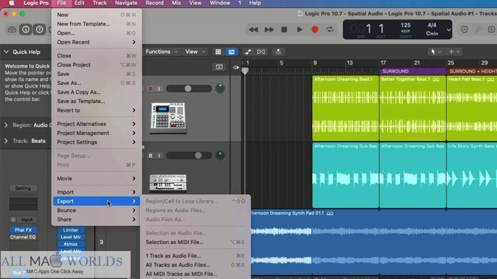 Logic Pro X 10.7.2 for macOS Free Download