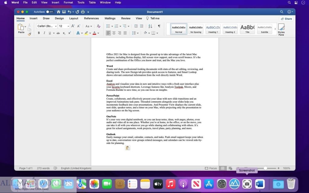 Microsoft Office 2021 for Mac Free Download