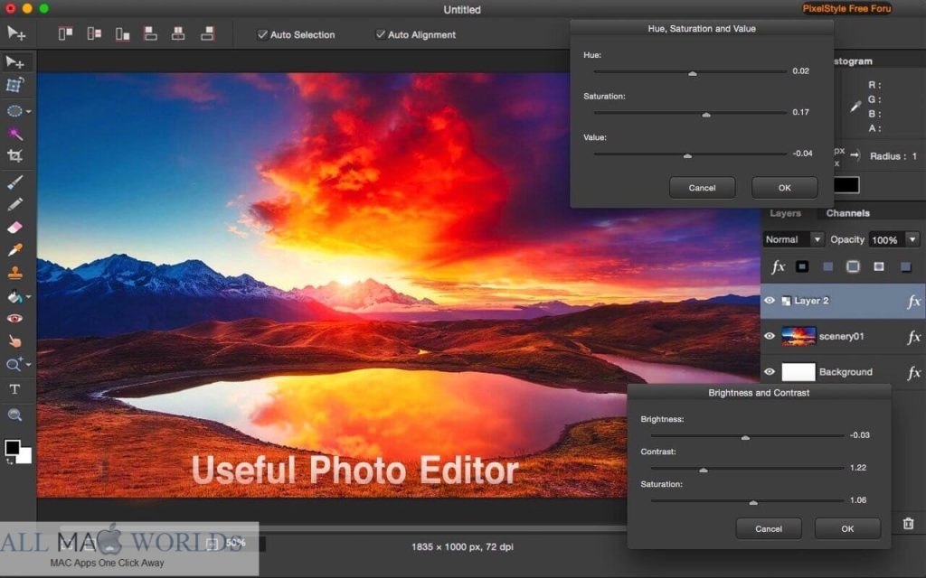 Pixelstyle Photo Editor 3 for Mac Free Download