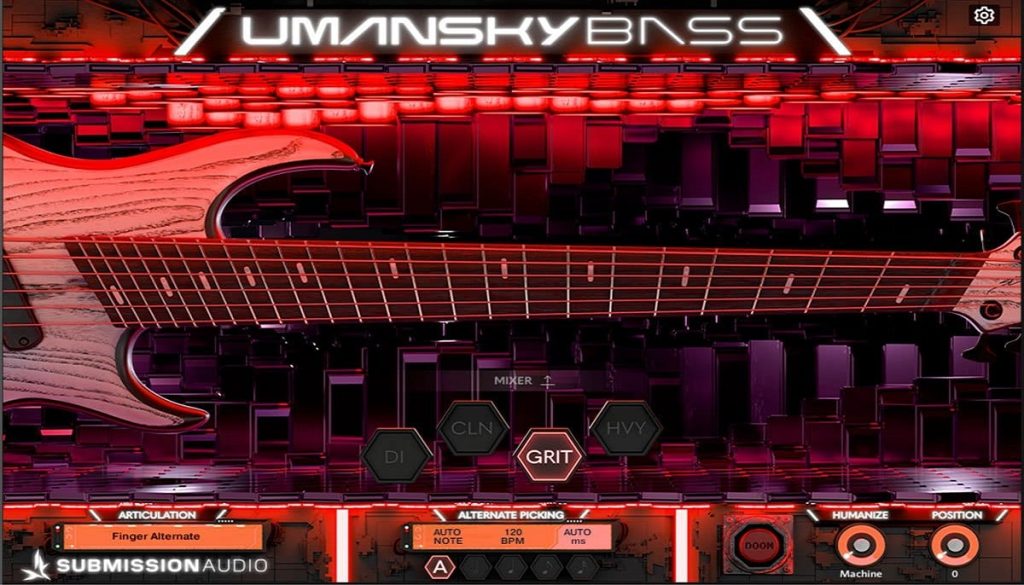 Submission Audio Umansky Bass KONTAKT Library for macOS Free Download