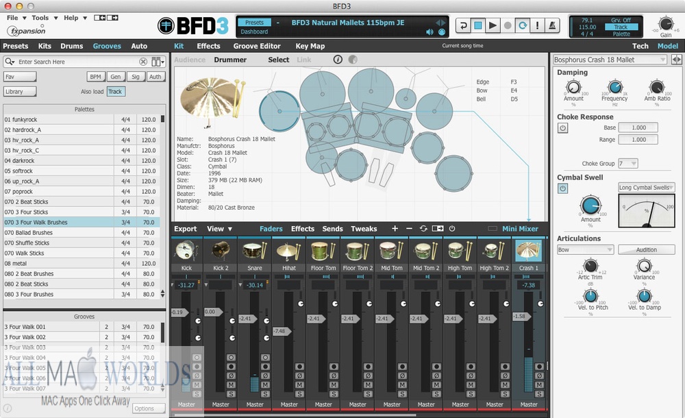 inMusic Brands BFD3 for Mac Free Download