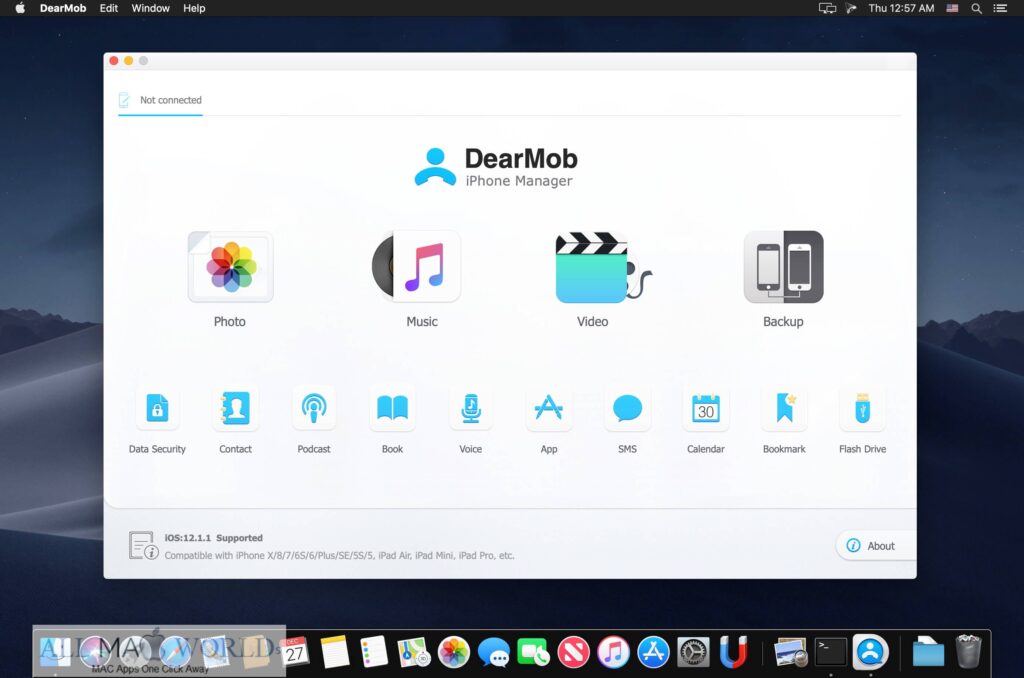 DearMob iPhone Manager 5 for Mac Free Download