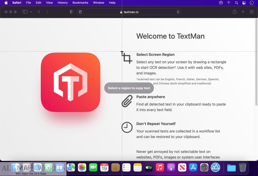 TextMan for macOS Free Download