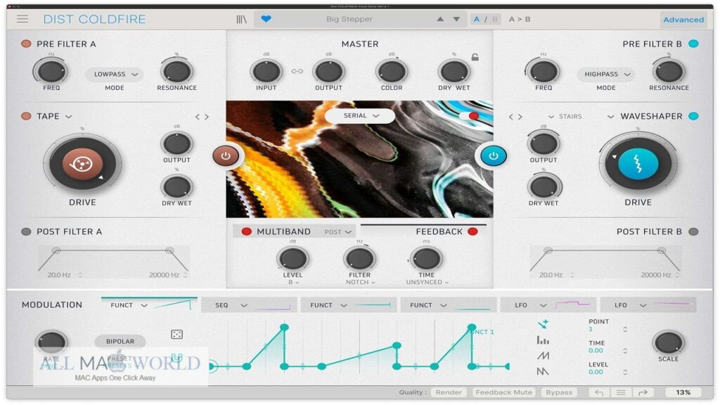 Arturia Dist COLDFIRE for macOS Free Download