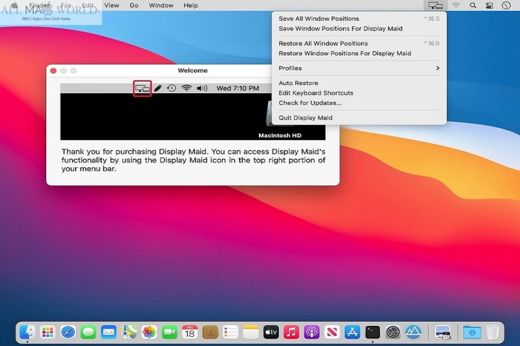 Display Maid 3 for Mac Free Download