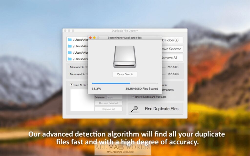 Duplicate File Doctor for macOS Free Download