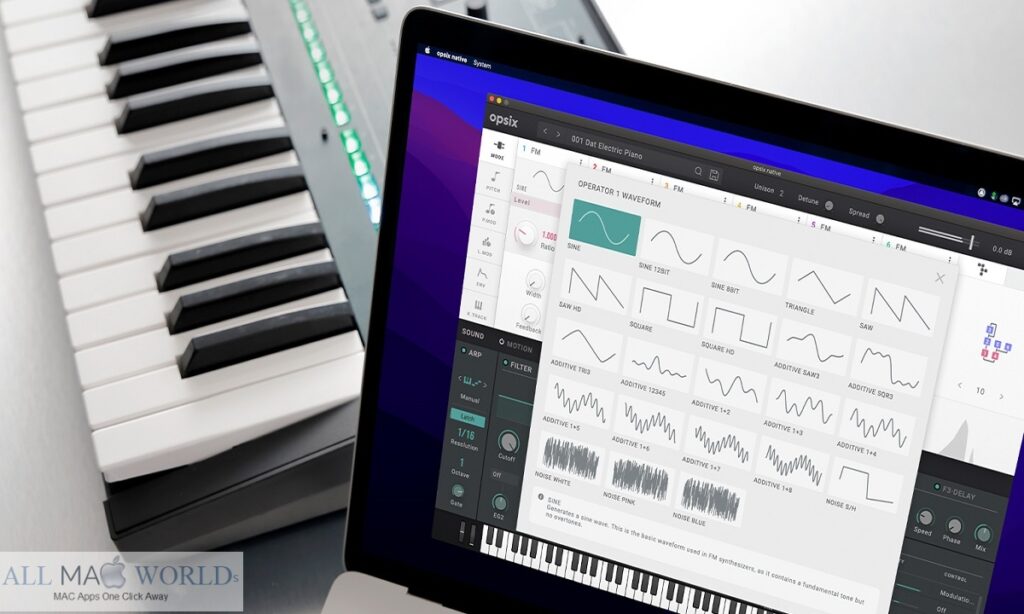 KORG Opsix Native for macOS Free Download