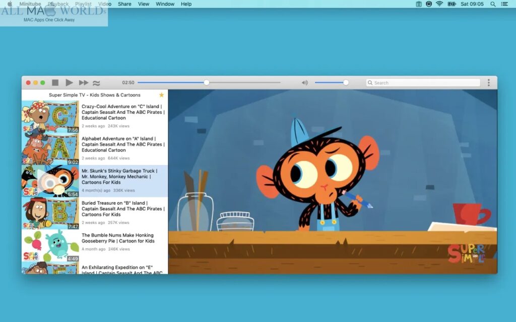 Minitube for YouTube 3 for Mac Free Download
