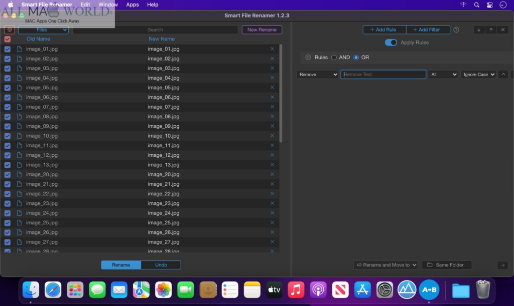 Smart File Renamer for macOS Free Download