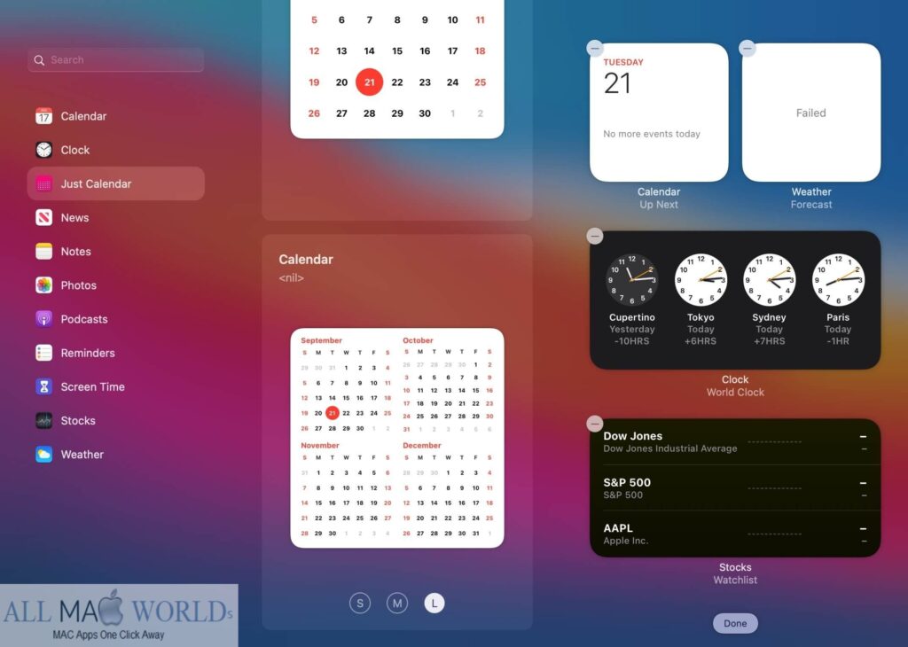 Just Calendar 2 for macOS Free Download