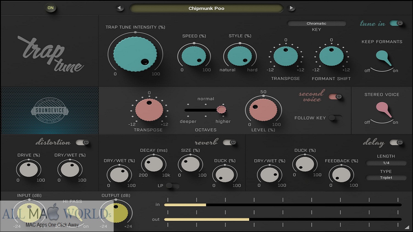 Soundevice Digital TrapTune for Mac Free Download
