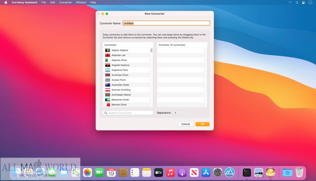 Currency Assistant 3 for Mac Free Download