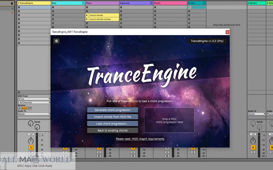 FeelYourSound Trance Engine Pro for macOS Free Download