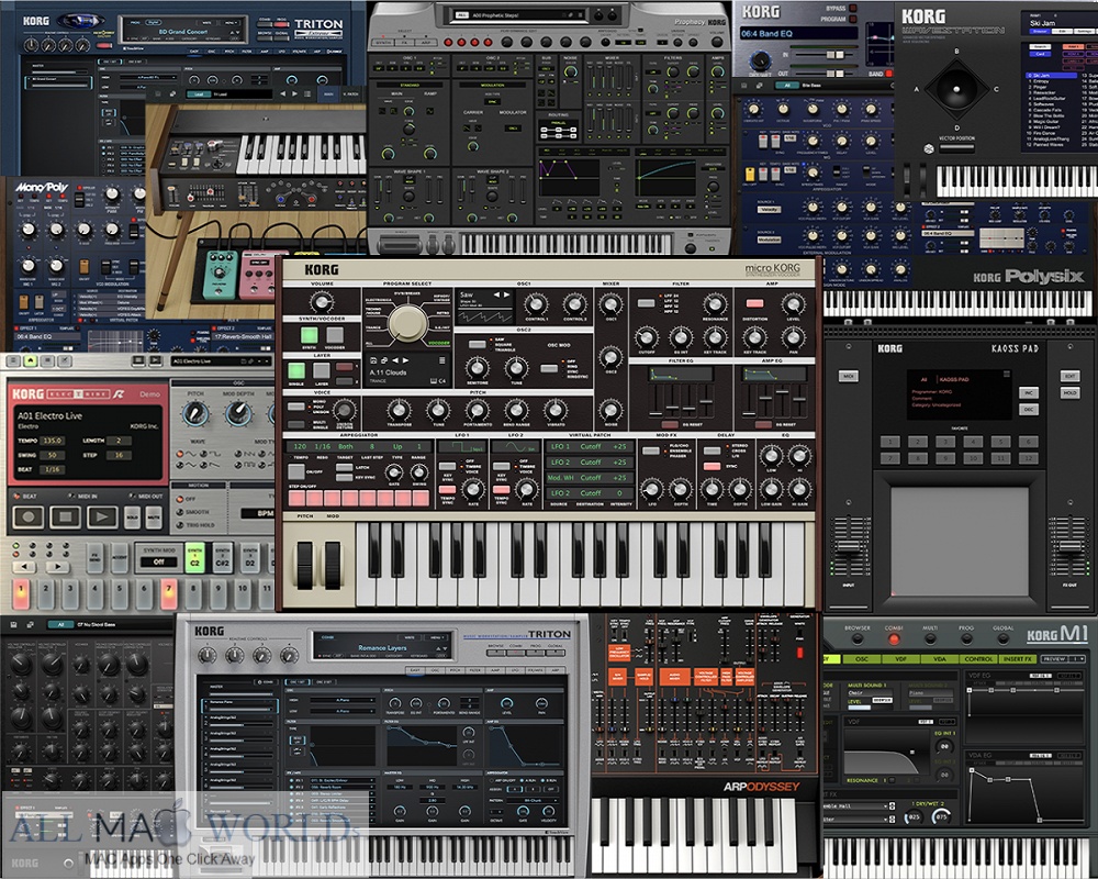 KORG Collection 4 for macOS Free Download