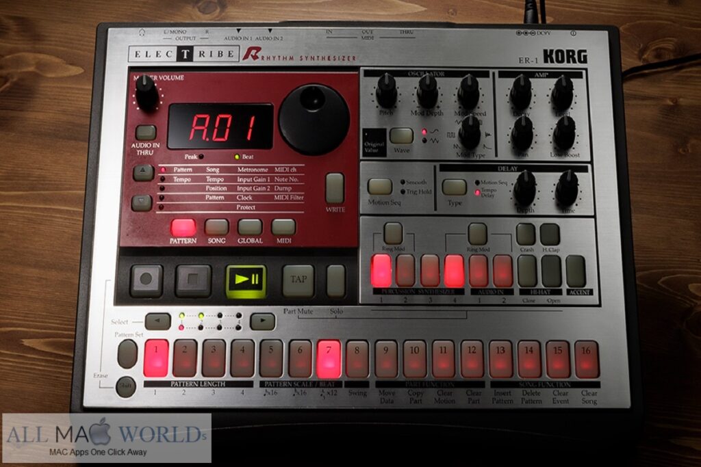 KORG Software ELECTRIBE-R for macOS Free Download