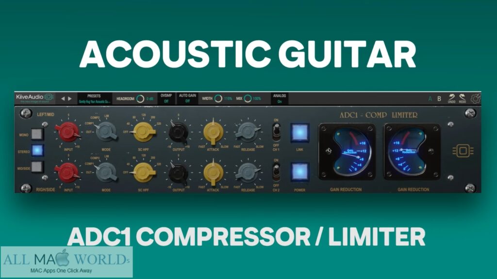 Kiive Audio ADC1 Compressor for macOS Free Download