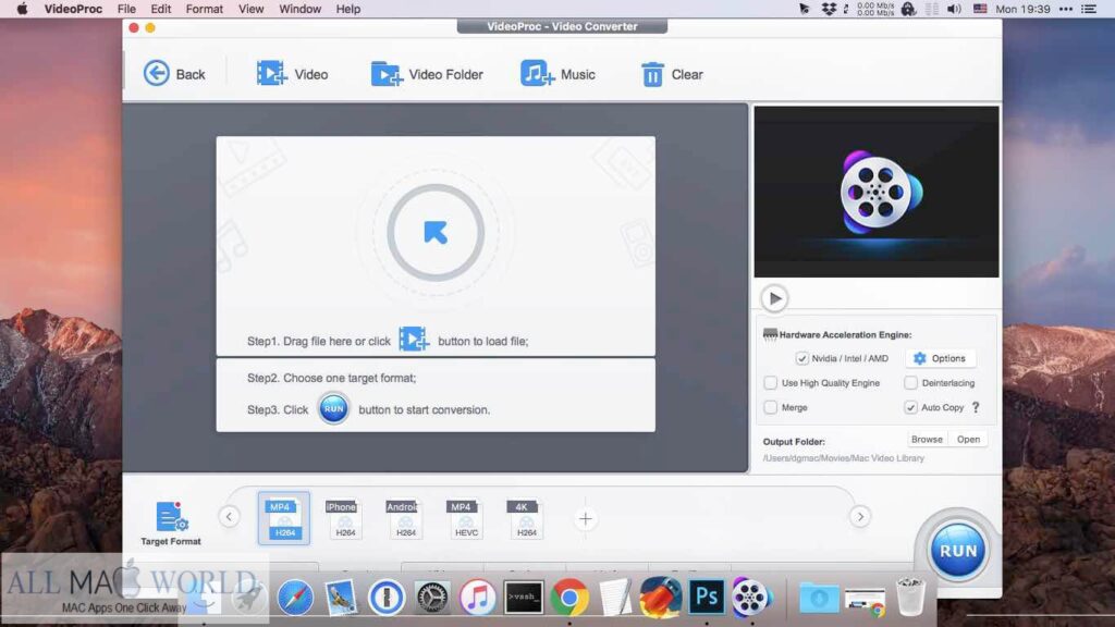 VideoProc Converter 5 for macOS Free Download