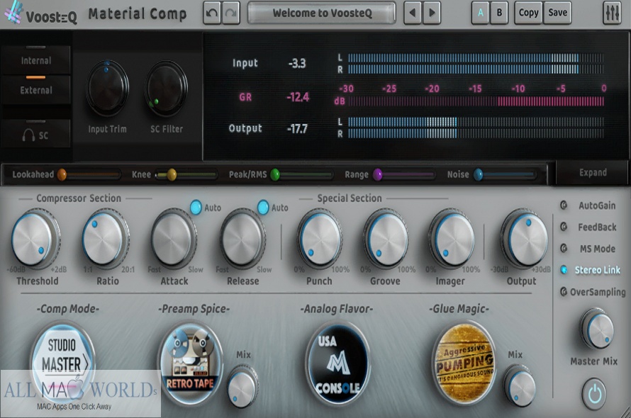 VoosteQ Material Comp for macOS Free Download