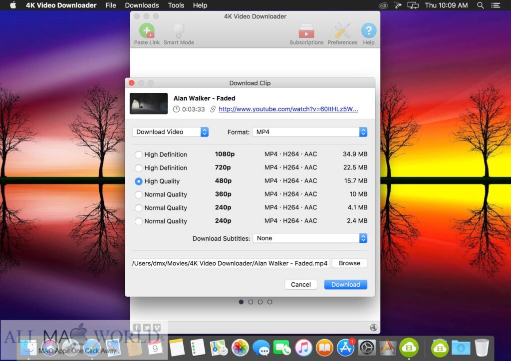 4K Video Downloader Pro 4 for macOS Free Download