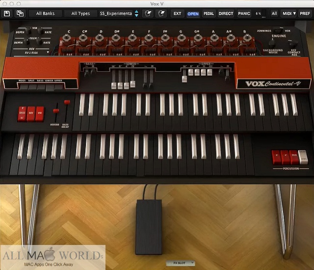 Arturia VOX Continental 2 for macOS Free Download