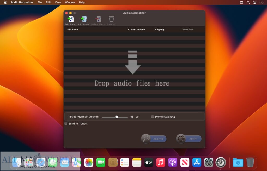 Audio Normalizer for Mac Free Download