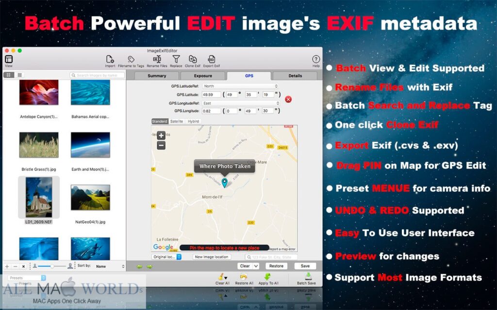 Image Exif Editor 5 for Mac Free Download