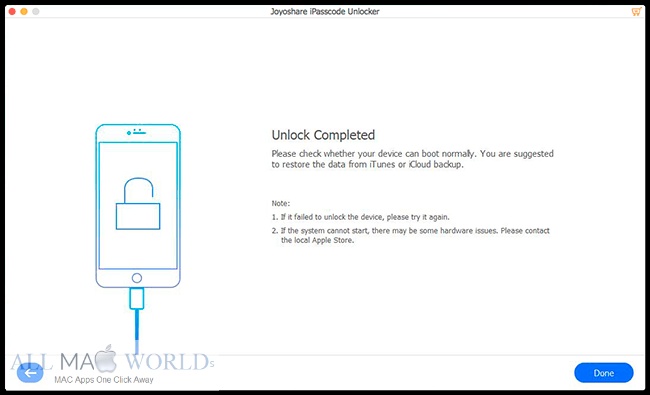 Joyoshare iPasscode Unlocker 4 Free Download