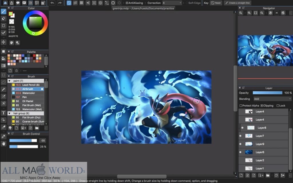 MediBang Paint Pro 28 for macOS Free Download