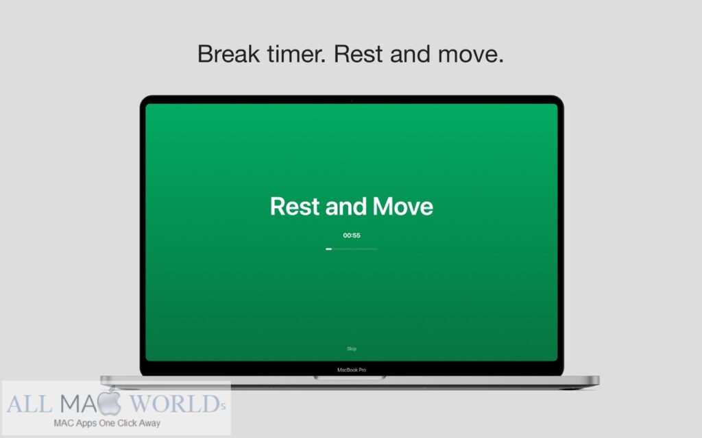 Rest&Move Break reminder 1.7 for Mac Free Download